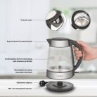 Lauben Glass Electric Kettle 17GG vízforraló