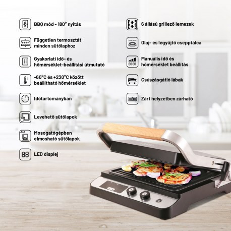 Lauben Contact Grill 2000SB