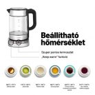 Lauben Electric Kettle EK17GS elektromos vízforraló beállítható vízhőmérsékletű