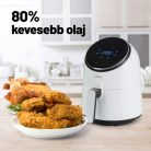 Lauben Hot Air Fryer 2500WT Forrólevegős fritőz, 2,5 l