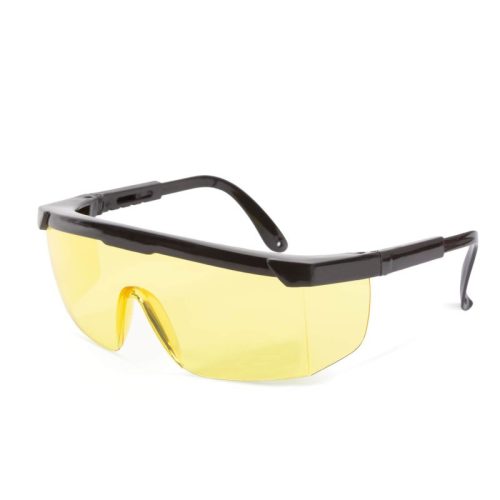 Professzionális védőszemüveg szemüvegeseknek, UV védelemmel sárga