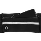 Fekete futóöv, övtáska futáshoz