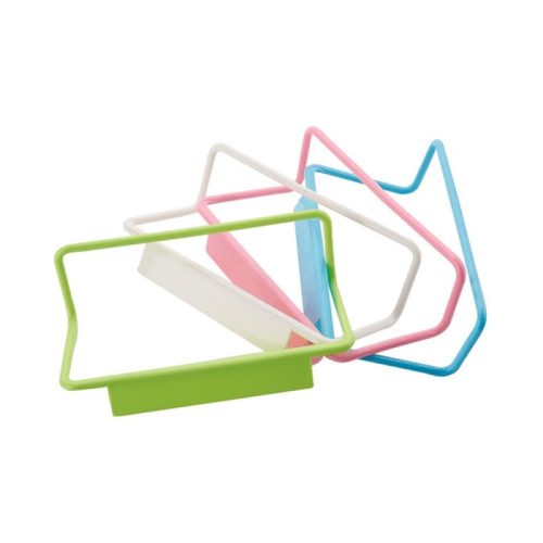 Szekrényajtóra akasztható konyharuha tartó