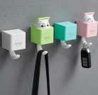 Felragasztható cicás akasztó