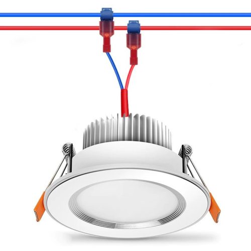 120 darabos csatlakozó T-típusú elektromos vezetékekhez, műanyag, többszínű