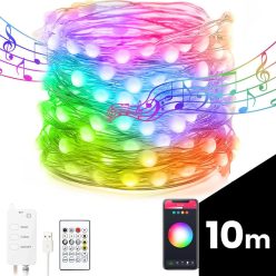   Garden of Eden Smart fényfüzér - USB - 66 RGB LED - 10 m - Bluetooth