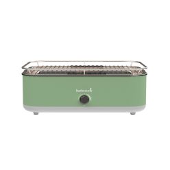   Barbecook BC-ELE-1002 E-Carlo elektromos asztali grill, zöld, 42,5x33x16,5cm