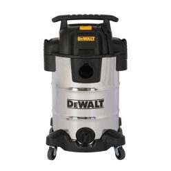   DeWALT DXV30SAPTA száraz-nedves porszívó, rozsdamentes váz, készülékcsatlakozóval, 30 liter, 15 Kpa, 37,8 l/s, 8 tartozék, 1050 