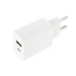   Home SA 20QCPD 2in1 gyorstöltő, 20 W, QUICK CHARGE, POWER DELIVERY, hagyományos gyorstöltőként is működik, USB-A és USB-C csatla