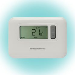   Honeywell Home T3C110AEU programozható szobatermosztát, LCD, időszámítás váltás, 7 napos programozhatóság, extra funkciók, fagyv