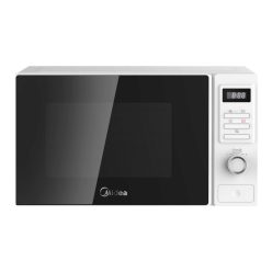   Midea MAM720C2AT (WH) digitális mikrohullámú sütő, 700 W, 20 literes , 8 menü, gyerekzár, fehér