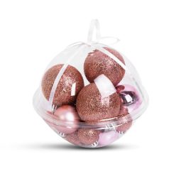   Family Karácsonyfadísz szett - gömbdísz - 3 - 6 cm - 16 db / szett