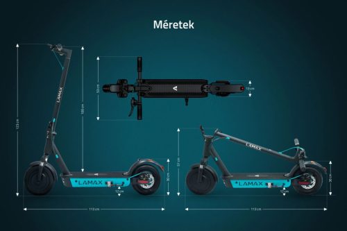 LAMAX eCruiser SC30 elektromos roller