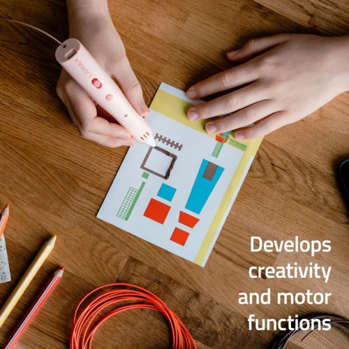 LAMAX ArtKid1 3D Robo Set  3Dtoll nyomtatószál és robot sablon