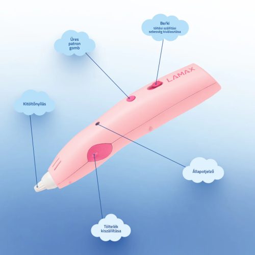 LAMAX ArtKid1 3D nyomtató toll rózsaszín