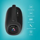 LAMAX PartyGo1 Mini 30W Bluetooth Karaoke hangszóró vezeték nélküli mikrofonnal