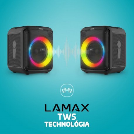 LAMAX PartyKing1 Play hordozható hangszóró