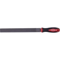   EXTOL PREMIUM ráspoly 250mm lapos, C45 acél, vágat 2, finom, TPR gumis műanyag nyél