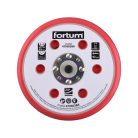 FORTUM tartalék gumi talp 4795038 rotációs csiszológéphez, 6'/150mm, 6+16 db lyuk, tépőzáras, 12.000 f/perc, vastagság:10mm