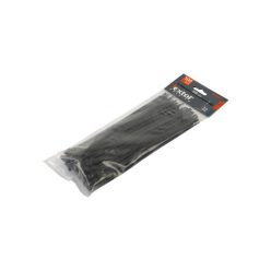   EXTOL PREMIUM kábelkötegelő 2,5×150mm 100db, fekete nylon; UV-, sav- és lúgálló