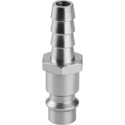   EXTOL PREMIUM gyorscsatlakozó-dugó, tömlővéggel, 1/2", 12mm, nikkelezett réz, bliszteren