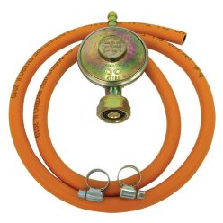   LPG alap készlet, 1 db PB reduktor (30mBar, 1.kg/h ) 1 m tömlő, 2 db csőbilics, PB gázpalackhoz (olasz)