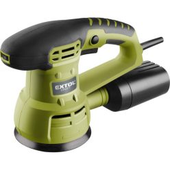   EXTOL CRAFT rotációs (excentrikus) csiszológép 430W; átmérő:125mm, ford.:5000-13000