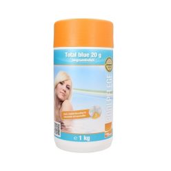   Aqua Perfect Total Blue (20 gr) 1kg, 3in1 multi tabletta - tisztító és ápoló termék a víztisztításhoz