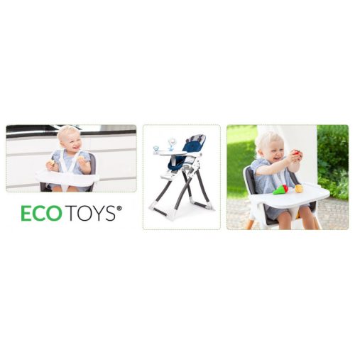 Rénszarvas összecsukható etetőszék ECOTOYS - gyerek etetőszék