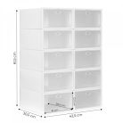 Moduláris cipőtároló szekrény - cipőtároló, cipőszekrény, cipőrendező, cipőszervező, moduláris szekrény