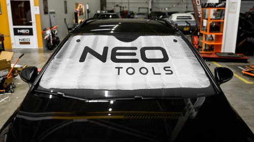 NEO TOOLS Szélvédő takaró, napellenző, belső 10-470