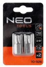 NEO TOOLS Torx bit, 3/8", T50x30mm, S2, 2db 10-926