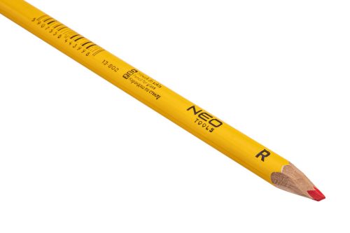NEO TOOLS Ácsceruza üveghez, csempéhez piros, 240mm 13-802