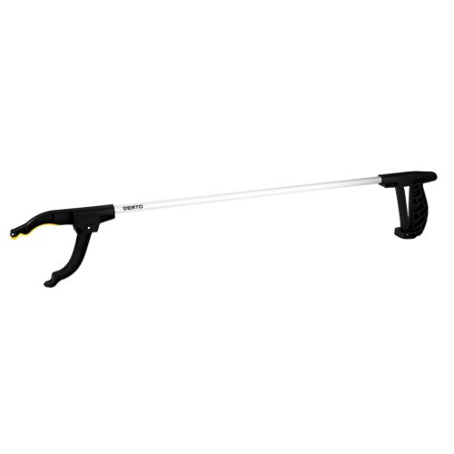 VERTO Szemétfelszedő csipesz, rugós, forgófejes, 76cm 15G459