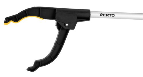 VERTO Szemétfelszedő csipesz, rugós, forgófejes, 76cm 15G459