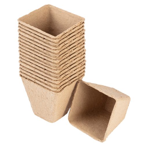 VERTO Palántázó doboz, papír, 8x8x7,8cm, 18 db/cs 15G464