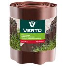 VERTO Ágyásszegély 15cm, 9m, barna 15G514
