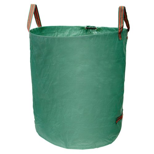 VERTO Kerti hulladék és levélgyűjtő zsák 270 L, 150 g/m2, PP, párnázott peremmel, 3 fogantyúval, 67 x 76cm 15G541
