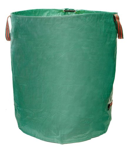 VERTO Kerti hulladék és levélgyűjtő zsák 270 L, 150 g/m2, PP, párnázott peremmel, 3 fogantyúval, 67 x 76cm 15G541