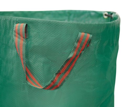 VERTO Kerti hulladék és levélgyűjtő zsák 270 L, 150 g/m2, PP, párnázott peremmel, 3 fogantyúval, 67 x 76cm 15G541