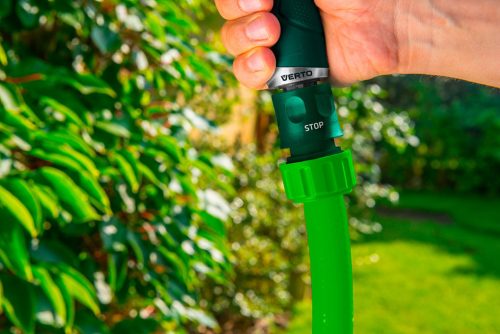 VERTO Tömlő gyorscsatlakozó 3/4" vizstoppos 15G723