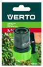 VERTO Tömlő gyorscsatlakozó 3/4" vizstoppos 15G723