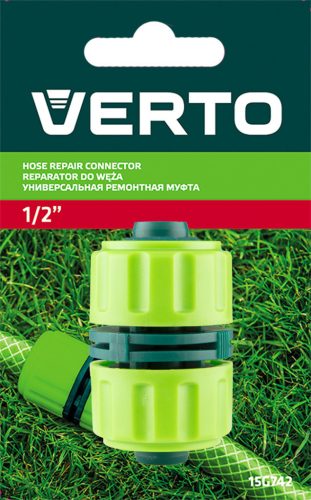 VERTO Tömlőtoldó csatlakozó 3/4" 15G743