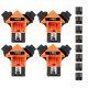 NEO TOOLS Sarokszorító szett, rugós, 4 darabos készlet 45-492