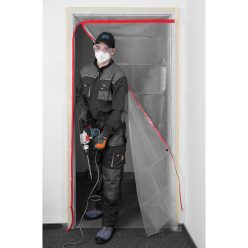   NEO TOOLS Porvédő függöny fólia ajtóra, "L" alakban záródó 49-800