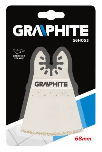 GRAPHITE Gyémánt vágólap kerámiához, multifunkciós géphez, 68mm, galvanizált gyémánt porral 56H053