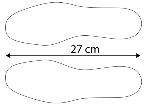 NEO TOOLS Talpbetét, filc, hőszigetelt, 40-41 82-341