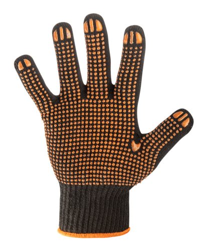 NEO TOOLS Munkakesztyű, latexbevonatú pamut poliészterrel, csúszásgátló pöttyökkel, 2143X, 10" 97-620-10