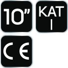 NEO TOOLS Munkakesztyű, latexbevonatú pamut poliészterrel, csúszásgátló pöttyökkel, 2143X, 10" 97-620-10