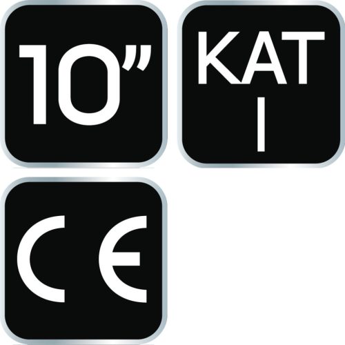 NEO TOOLS Munkakesztyű, latexbevonatú pamut poliészterrel, csúszásgátló pöttyökkel, 2143X, 10" 97-620-10